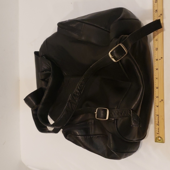 Genuine Leather Backpack  Multi-functional Elegant unisex - Picture 5 of 16